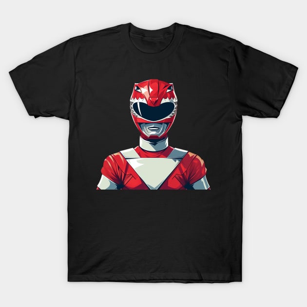 red ranger T-Shirt by dubcarnage